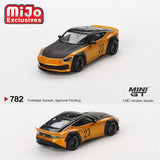 Mini GT - Nissan Z LB - NATION WORKS – LB Gold *Pre - Order* - Top CollectiblesDiecastMini GT