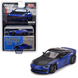 Mini GT - Nissan Z LB - Nation Works - Seiran Blue - Top CollectiblesDiecastMini GT