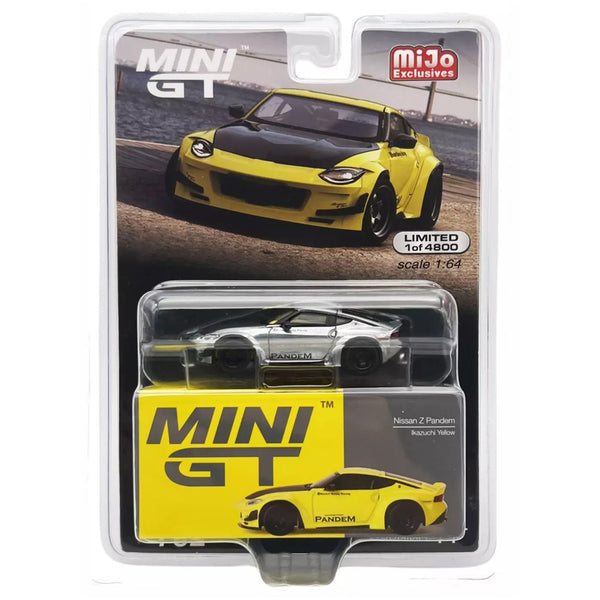 Mini GT - Nissan Z Pandem – Ikazuchi Yellow *Chase* - Top CollectiblesDiecastMini GT