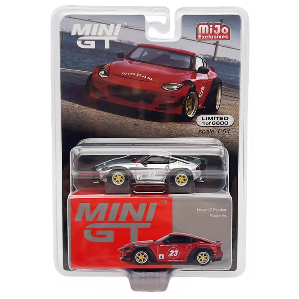 Mini GT - Nissan Z Pandem - Passion Red *Chase* - Top CollectiblesDiecastMini GT