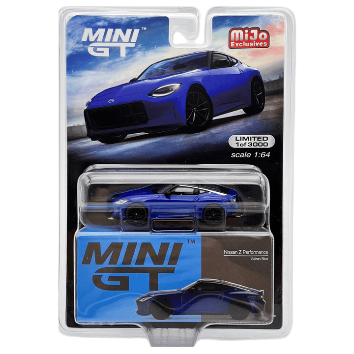 Mini GT - Nissan Z Performance - Seiran Blue - Top CollectiblesDiecastMini GT