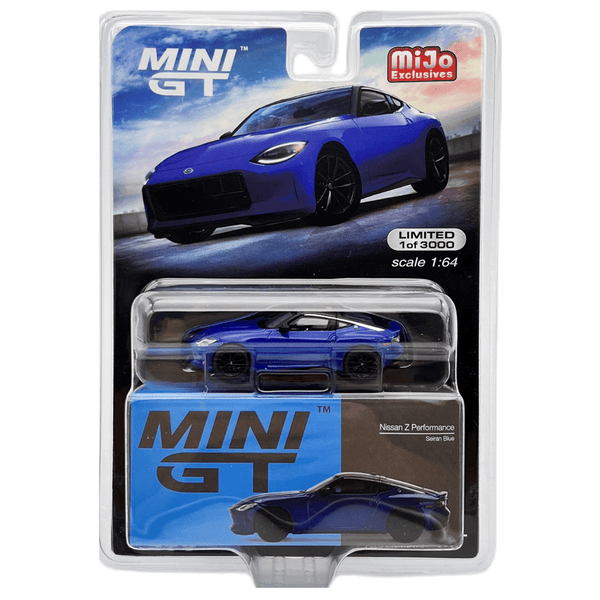 Mini GT - Nissan Z Performance - Seiran Blue - Top CollectiblesDiecastMini GT