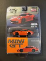 Mini GT - Porsche 911 Carrera 4S - Lava Orange - Top CollectiblesDiecastMini GT