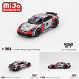 Mini GT - Porsche 911 Dakar “Rally 1974” – Ice Grey Metallic *Pre - Order* - Top CollectiblesDiecastMini GT