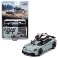 Mini GT - Porsche 911 Dakar – Shade Green Metallic - Top CollectiblesDiecastMini GT