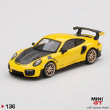 Mini GT - Porsche 911 GT2 RS - Racing Yellow - Top CollectiblesDiecastMini GT