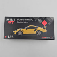 Mini GT - Porsche 911 GT2 RS - Racing Yellow - Top CollectiblesDiecastMini GT