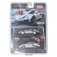 Mini GT - Porsche 911 GT2 RS Weissach Package - GT White Metallic *Chase* - Top CollectiblesDiecastMini GT