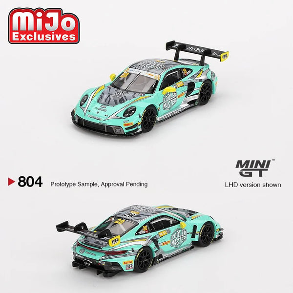 Mini GT - Porsche 911 GT3 R #28 - HubAuto Racing *Pre - Order* - Top CollectiblesDiecastMini GT