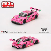 Mini GT - Porsche 911 GT3 R #80 - AO Racing 2023 IMSA VIRginia Roxy *Pre - Order* - Top CollectiblesDiecastMini GT