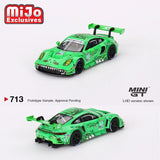 Mini GT - Porsche 911 GT3 R - #80 GTD AO Racing 2023 IMSA Sebring 12 Hrs *Pre - Order* - Top CollectiblesDiecastMini GT