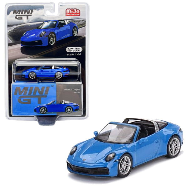 Mini GT - Porsche 911 Targa 4S - Shark Blue - Top CollectiblesDiecastMini GT