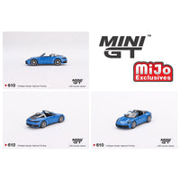 Mini GT - Porsche 911 Targa 4S - Shark Blue - Top CollectiblesDiecastMini GT