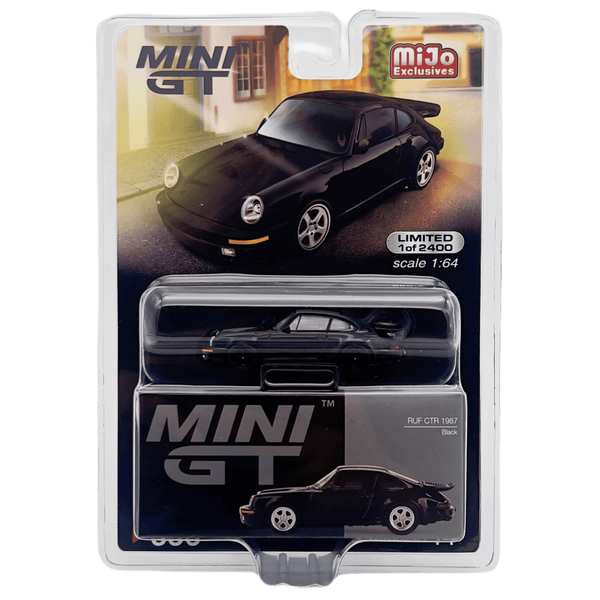 Mini GT - Porsche RUF CTR 1987 - Black *Chase* - Top CollectiblesDiecastMini GT