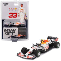 Mini GT - Red Bull Honda RB16B #33 Max Verstappen 2021 - Top CollectiblesDiecastMini GT