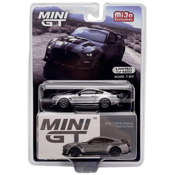 Mini GT - Shelby GT500 SE Widebody - Pepper Gray Metallic *Chase* - Top CollectiblesDiecastMini GT