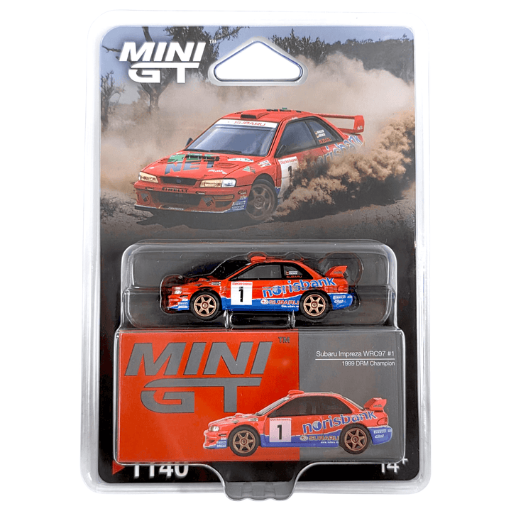 Mini GT - Subaru Impreza WRC97 1 1999 DRM Champion - Top CollectiblesDiecastMini GT
