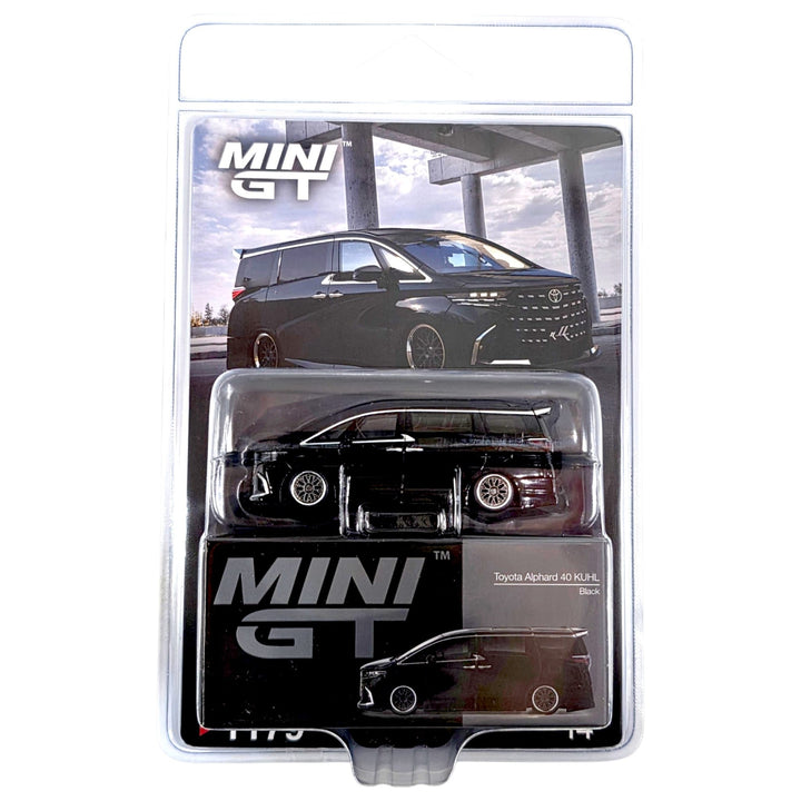 Mini GT - Toyota Alphard 40 KUHL – Black - Top CollectiblesDiecastMini GT