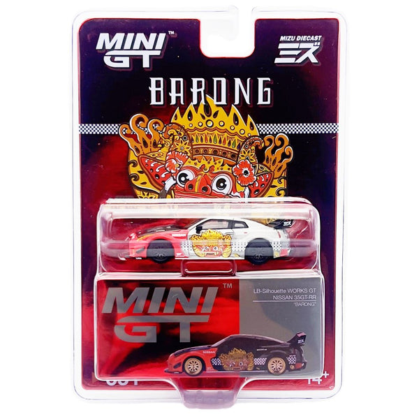 Mini GT X Mizu Diecast - LB - Silhouette Works GT Nissan 35GT - RR Ver.1 “BARONG” *Chase* - Top CollectiblesDiecastMini GT