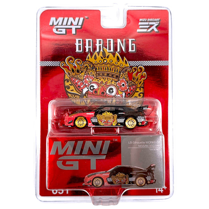 Mini GT X Mizu Diecast - LB-Silhouette Works GT Nissan 35GT-RR Ver.1 “BARONG” - Top CollectiblesDiecastMini GT