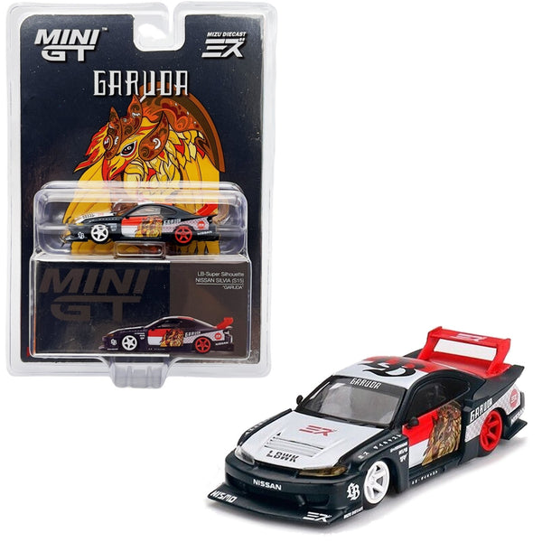 Mini GT X Mizu Diecast - Nissan LB - Super Silhouette S15 Silvia “Garuda” - Top CollectiblesDiecastMini GT