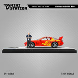 Mini Station - Dom's Mazda RX - 7 "Fast & Furious" w/ Figure - Top CollectiblesDiecastMini Station