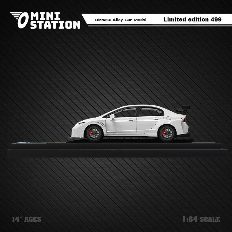 Mini Station - Honda Civic FD2 - Top CollectiblesDiecastMini Station