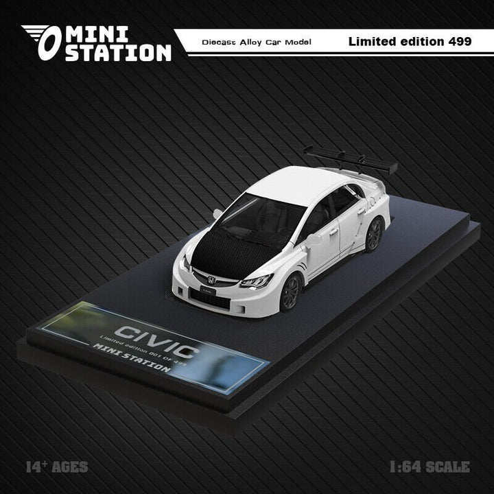 Mini Station - Honda Civic FD2 - Top CollectiblesDiecastMini Station