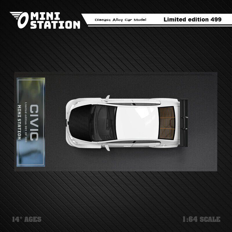 Mini Station - Honda Civic FD2 - Top CollectiblesDiecastMini Station