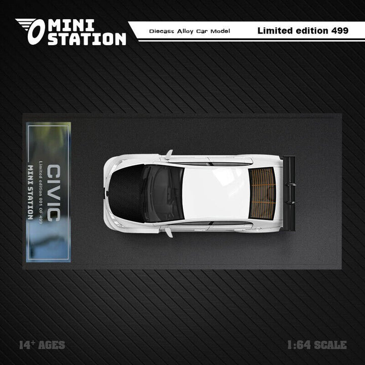 Mini Station - Honda Civic FD2 - Top CollectiblesDiecastMini Station