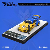 Mini Station - Porsche 911 (964) RWB "Dragon Ball Z" - Vegeta w/ Figure - Top CollectiblesDiecastMini Station