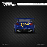 Mini Station - Subaru WRX "555" w/ Figure - Top CollectiblesDiecastMini Station