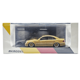 MK Model - Slammed Mercedes - Benz E63 W211 - Tan - Top CollectiblesDiecastMK Model
