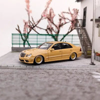 MK Model - Slammed Mercedes - Benz E63 W211 - Tan - Top CollectiblesDiecastMK Model