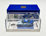 ModernArt x OneChange - Porsche 911 (964) RWB "Blue Dragon" - Top CollectiblesDiecastTime Micro