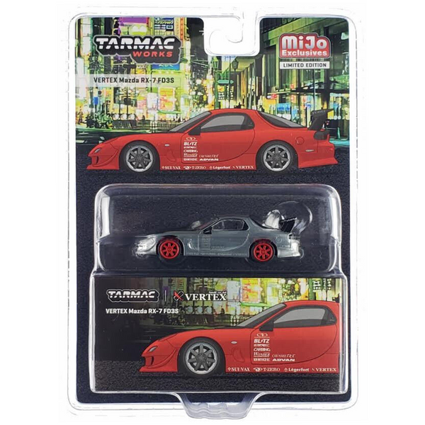 Tarmac Works - VERTEX Mazda RX-7 FD3S – Red *Chase*