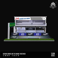 MoreArt - 24 Heures du Mans Diorama w/ Led Lighting *Pre - Order* - Top CollectiblesDiecastMoreArt