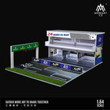 MoreArt - 24 Heures du Mans Diorama w/ Led Lighting *Pre - Order* - Top CollectiblesDiecastMoreArt