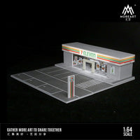 MoreArt - 7 - Eleven Scene Model w/ Led Lighting *Pre - Order* - Top CollectiblesDiecastMoreArt