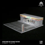 MoreArt - 7 - Eleven Scene Model w/ Led Lighting *Pre - Order* - Top CollectiblesDiecastMoreArt