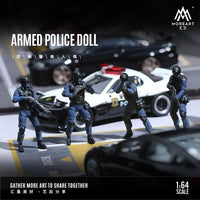 MoreArt - Armed Police Resin Doll Set - Top CollectiblesDiecastMoreArt