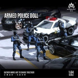 MoreArt - Armed Police Resin Doll Set - Top CollectiblesDiecastMoreArt