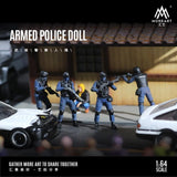 MoreArt - Armed Police Resin Doll Set - Top CollectiblesDiecastMoreArt