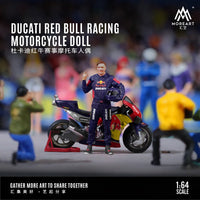 MoreArt - Ducati Red Bull Racing Motorcycle Doll - Top CollectiblesDiecastMoreArt