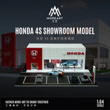 MoreArt - Honda 4s Showroom Model w/ Led Lighting *Pre - Order* - Top CollectiblesDiecastMoreArt