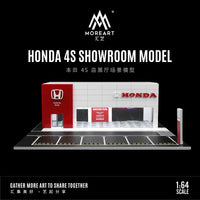 MoreArt - Honda 4s Showroom Model w/ Led Lighting *Pre - Order* - Top CollectiblesDiecastMoreArt