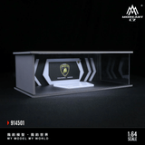 MoreArt - Lamborghini Assemby Showroom Diorama w/ Led Lighting - Top CollectiblesDiecastMoreArt