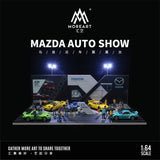 MoreArt - Mazda Auto Show Diorama w/ Led Lighting *Pre - Order* - Top CollectiblesDiecastMoreArt