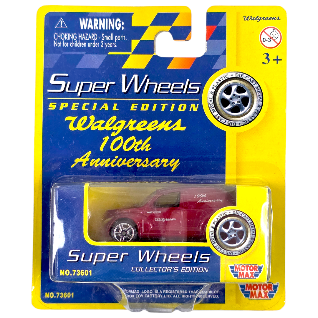 Motor Max - Chrysler PT Cruiser - 2001 Super Wheels Series *Walgreens 100th Anniversary Special Edition* - Top CollectiblesDiecastMotor Max