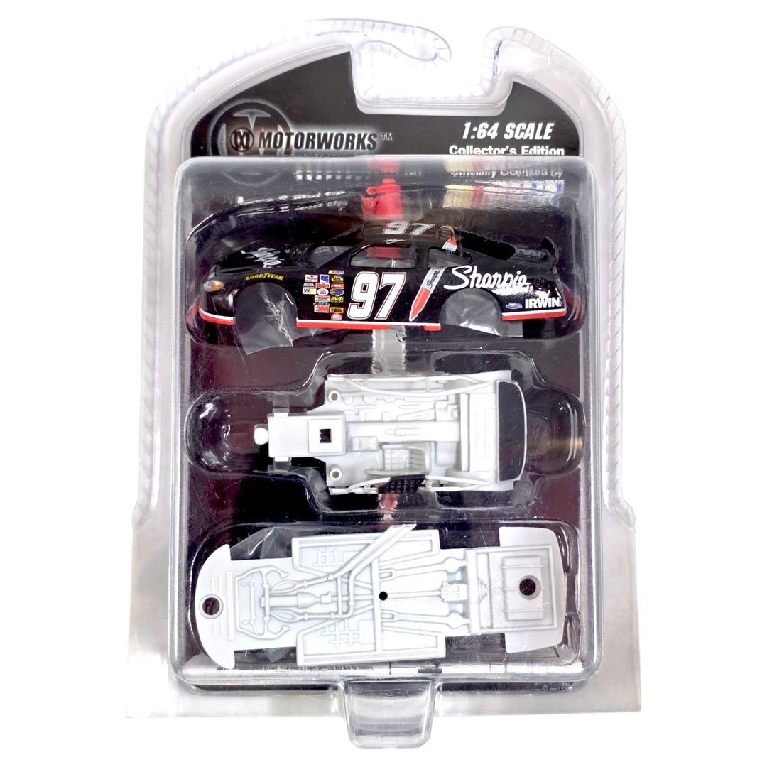 Motorworks - Kurt Busch Ford Taurus Stock Car - 2005 Die-Cast Model Kit - Top CollectiblesDiecastRacing Champions